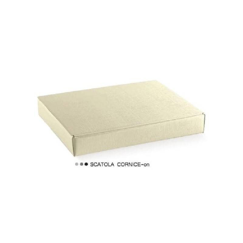 SCATOLA CORNICE 220x170x30 SETA AVORIO [TONO13275-00.jpg]