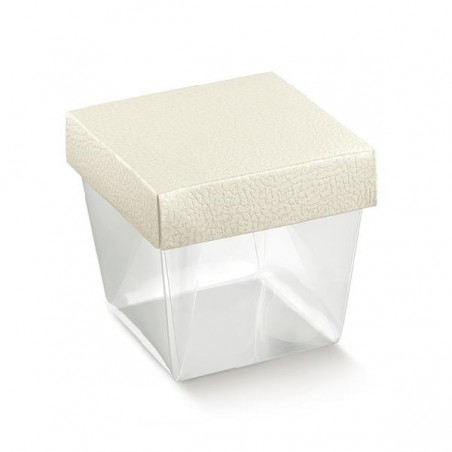 COPPETTA PELLE BIANCA 75x75x90 [TONO14708-00.jpg]