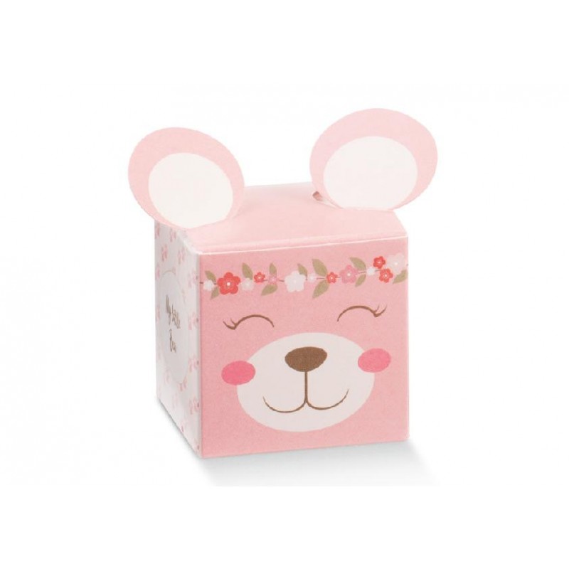 SCATOLA CUBO 50x50x50 PON PON ROSA [TONO17041-00.jpg]