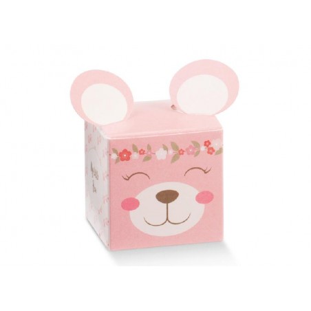 SCATOLA CUBO 50x50x50 PON PON ROSA [TONO17041-00.jpg]