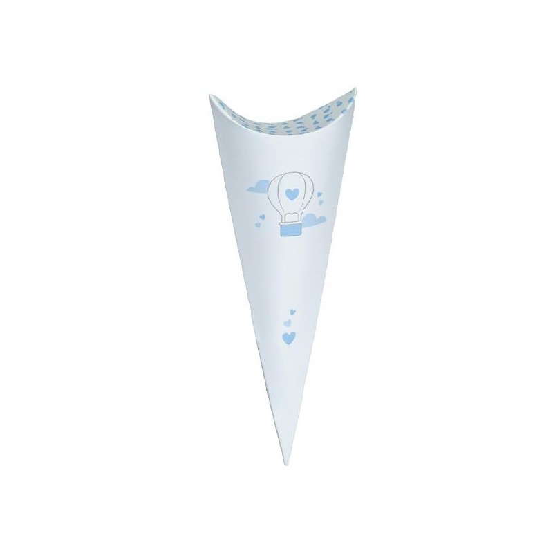CONO BUSTA L190 BALLOON AZZURRO [TONO17812-00.jpg]