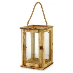 LANTERNA LEGNO 22x22x37h [TONO21771-00.jpg]
