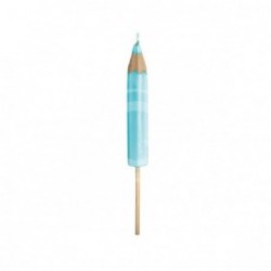 ---SCATOLA 4 CANDELE A MATITA CELESTE 21 [TONO23003-00.jpg]