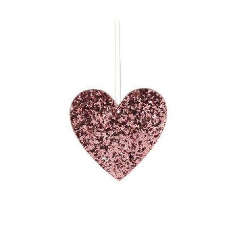 SET 6 CUORI GLITTER ROSA 85mm [TONO25321-00.jpg]