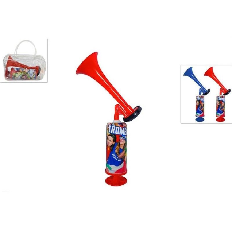 TROMBA DA STADIO AD ARIA CON BORSA RICARICA MANUALE [8408000-00.jpg]