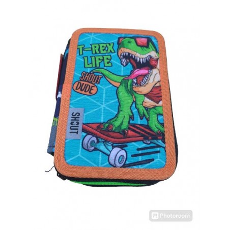 ASTUCCIO CORREDO 3 ZIP T-REX LIFE SHOUT [0074759-00.jpg]