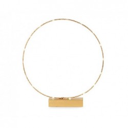 ---CERCHIO ORO CON LED SU BASE d46x48cm [TONO27349-00.jpg]