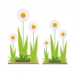 ---SET 2 MARGHERITE SU PRATO h79-100cm [TONO27528-00.jpg]