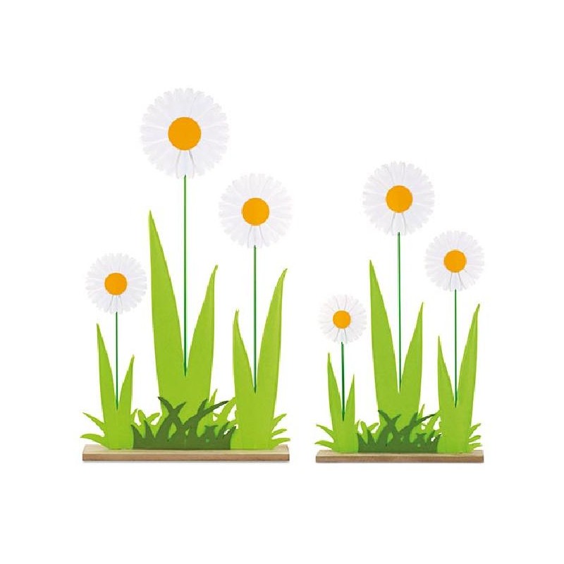 ---SET 2 MARGHERITE SU PRATO h79-100cm [TONO27528-00.jpg]