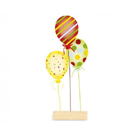 3 PALLONCINI FELTRO SU BASE h54cm [TONO27666-00.jpg]