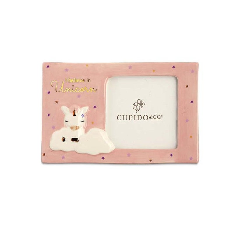 ---UNICORNO PORTAFOTO PORCELLANA [TONO28415-00.jpg]