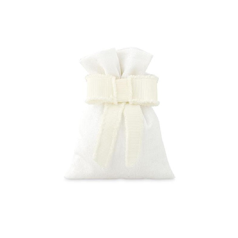 SACCHETTO BIANCO CON FIOCCO 10x14cm [TONO28557-00.jpg]