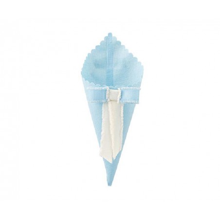 CONO CELESTE CON FIOCCO 17cm [TONO28563-00.jpg]