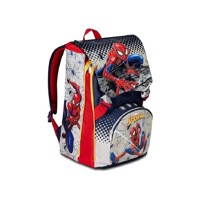 ZAINO SCUOLA ESTENSIBILE SPIDERMAN SEVEN [7110243-00.jpg]