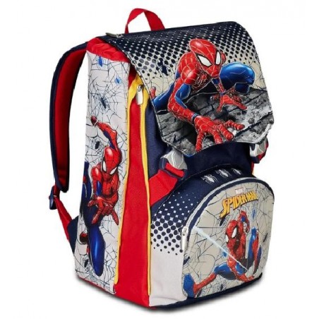 ZAINO SCUOLA ESTENSIBILE SPIDERMAN SEVEN [7110243-00.jpg]