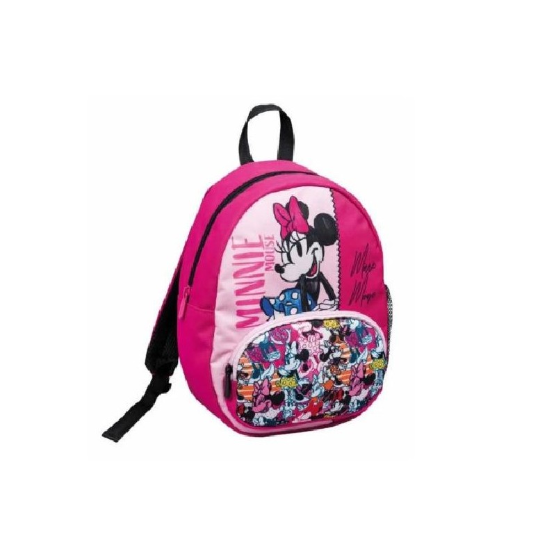ZAINO ASILO MINNIE SEVEN COLORE ROSA MALVA SPALLACCI IMBOTTITI [7111311-00.jpg]