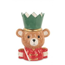 ---VASO CERAMICA ORSETTO C/TAMBURO h.26c [TONO40736-00.jpg]