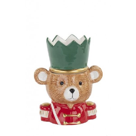 ---VASO CERAMICA ORSETTO C/TAMBURO h.18c [TONO40734-00.jpg]