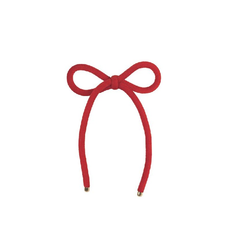 ---FIOCCO VELLUTO ROSSO 30cm [TONO40973-00.jpg]