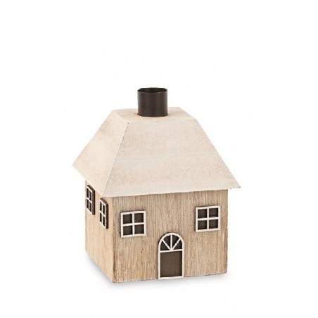 PORTACANDELA CASETTA NATURALE 15x12cm [TONO40526-00.jpg]