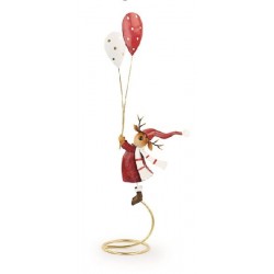 RENNA LATTA C/PALLONCINI h.42cm [TONO40518-00.jpg]