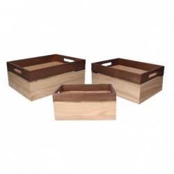 SET 3 CASSETTE LEGNO NOCE RETTANGOLARE cm31x21x14h -cm35x25x15h - cm38x28x16h [9010139-00.jpg]
