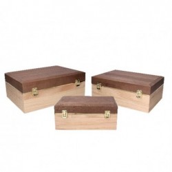 ---SET 3 SCATOLE LEGNO NOCE RETTANGOLARE cm31x21x13h - cm35x25x14h -cm38x28x15h [9010149-00.jpg]