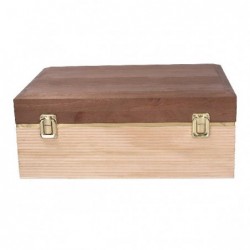 ---SET 3 SCATOLE LEGNO NOCE RETTANGOLARE cm31x21x13h - cm35x25x14h -cm38x28x15h [9010149-30.jpg]