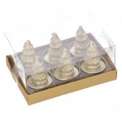 SET 6 CANDELE ALBERO ORO d.4,5xh6cm [0710062-10.jpg]