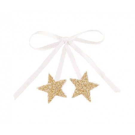 SET 6 FIOCCHI BIA CON STELLE ORO [TONO28707-00.jpg]