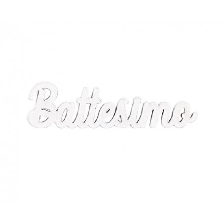 ---SCRITTA LEGNO -BATTESIMO- BIANCA [TONO28787-00.jpg]