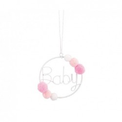---CERCHIO BABY PON PON ROSA 6cm [TONO28800-00.jpg]