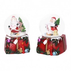 PALLA VETRO MUSICA/LED BABBO NATALE 16cm [9011103-30.jpg]