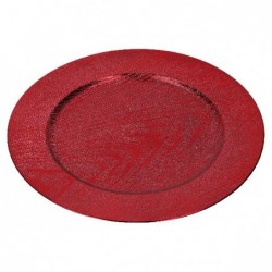 SOTTOPIATTO RIGIDO d.33cm ROSSO EFFETTO LEGNO [9015241-10.jpg]