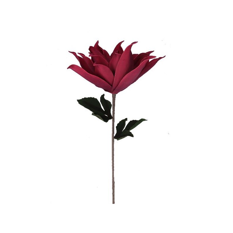 FIORE DI LOTO ROSSO h.93cm [9015254-00.jpg]