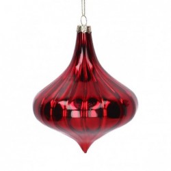 SFERA VETRO CIPOLLA BORDEAUX d.10xh13cm [9015261-00.jpg]