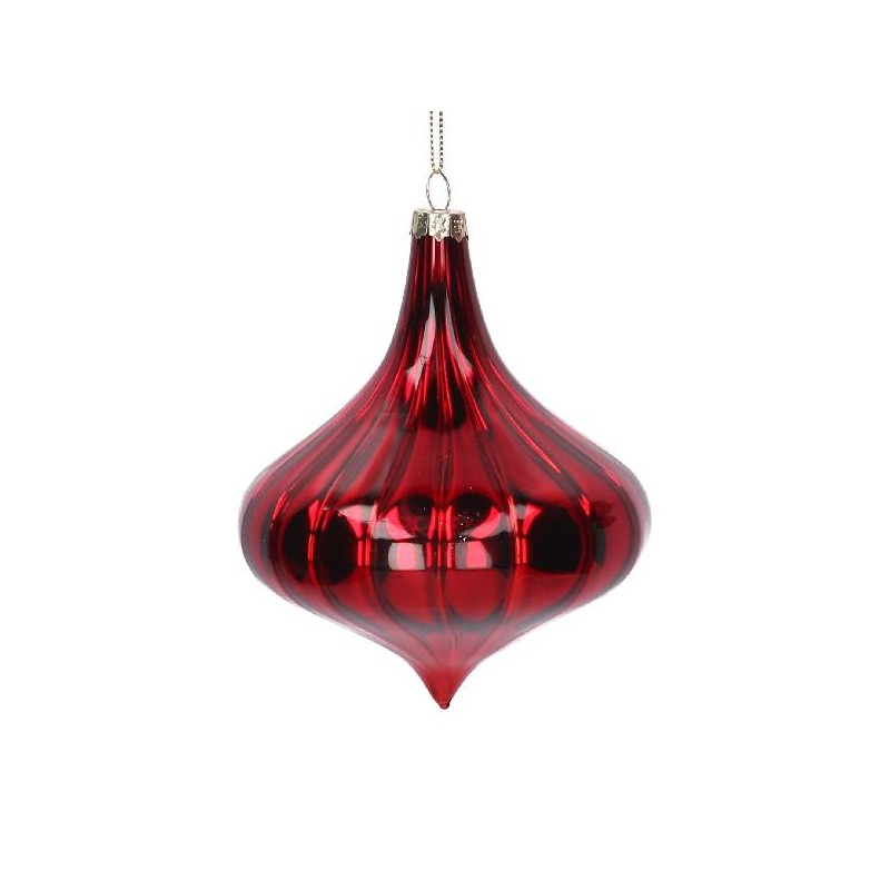 SFERA VETRO CIPOLLA BORDEAUX d.10xh13cm [9015261-00.jpg]