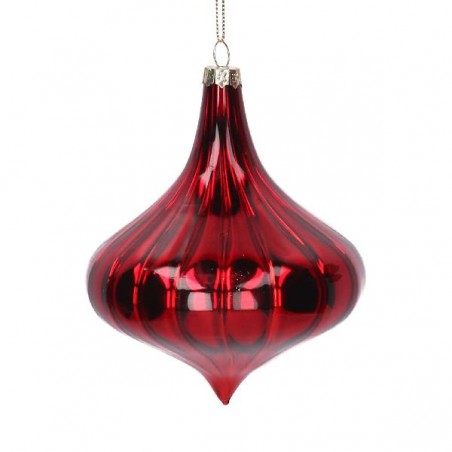 SFERA VETRO CIPOLLA BORDEAUX d.10xh13cm [9015261-00.jpg]