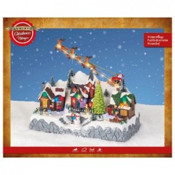 PAESAGGIO INNEVATO MUSICA,LUCI,MOVIMENTO ALIMENTAZIONE A CORRENTE 34x18xh28cm [9015081-30.jpg]
