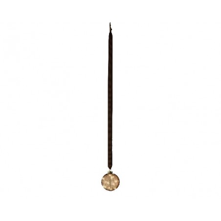 SFERA VETRO BROWN C/LED d.10cm Batteria [9015083-00.jpg]