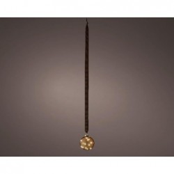 SFERA VETRO BROWN C/LED d.10cm Batteria [9015083-20.jpg]