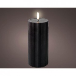 CANDELA NERA LED x INTERNO d.7xh18cm [0711037-10.jpg]