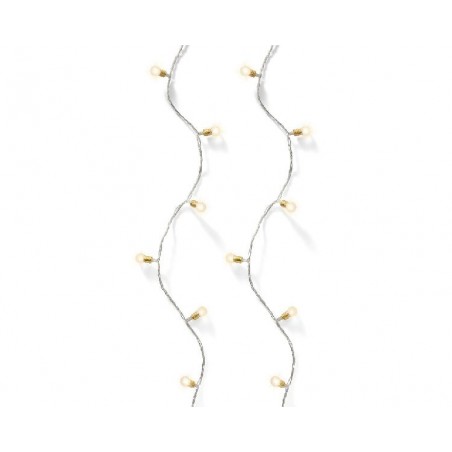 ---FILO 120 LAMPADINE Mini BIANCO CALDO FILO TRASPARENTE Lungh.TOTALE 12mt [9901005-00.jpg]