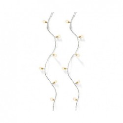 ---FILO 180 LAMPADINE Mini BIANCO CALDO FILO TRASPARENTE Lungh.TOTALE 18mt [9901006-00.jpg]