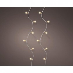 ---FILO 180 LAMPADINE Mini BIANCO CALDO FILO TRASPARENTE Lungh.TOTALE 18mt [9901006-10.jpg]