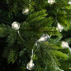 ---FILO 60 LAMPADINE Mini Trasp.LED BIAN PLASTICA TRASPARENTE ALIMENT. CORRENTE [9901030-20.jpg]