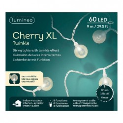 ---FILO 60 LAMPADINE Mini Trasp.LED BIAN PLASTICA TRASPARENTE ALIMENT. CORRENTE [9901030-40.jpg]