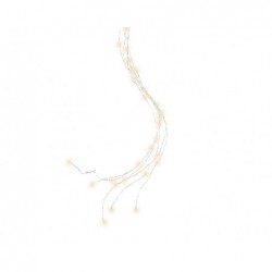 ---FILO PIOGGIA 160 LUCI LED BIANCO CALD TIMER 8h-ON 16h-OFF USO ESTERNO CORRENTE [9901036-00.jpg]