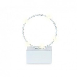 CERCHIO AZZURRO C/LED d8h11,5cm [TONO28946-00.jpg]