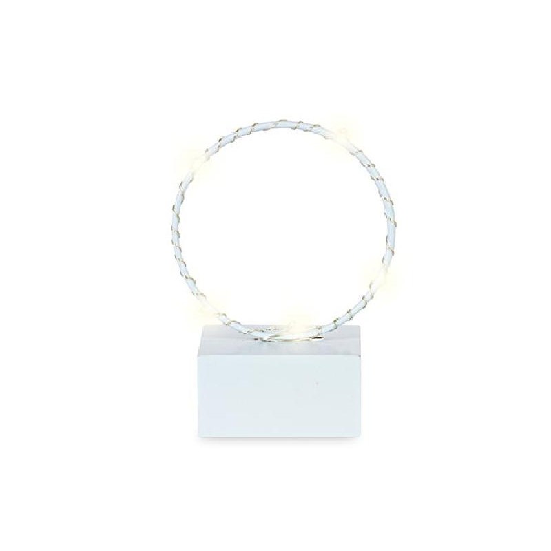 CERCHIO AZZURRO C/LED d8h11,5cm [TONO28946-00.jpg]